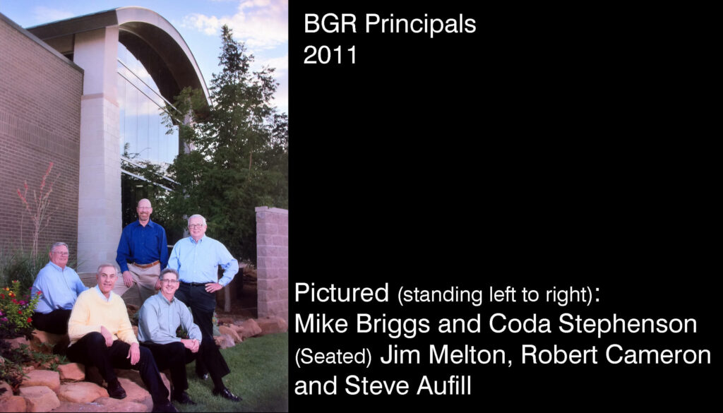 57-BGR Principals – 2011